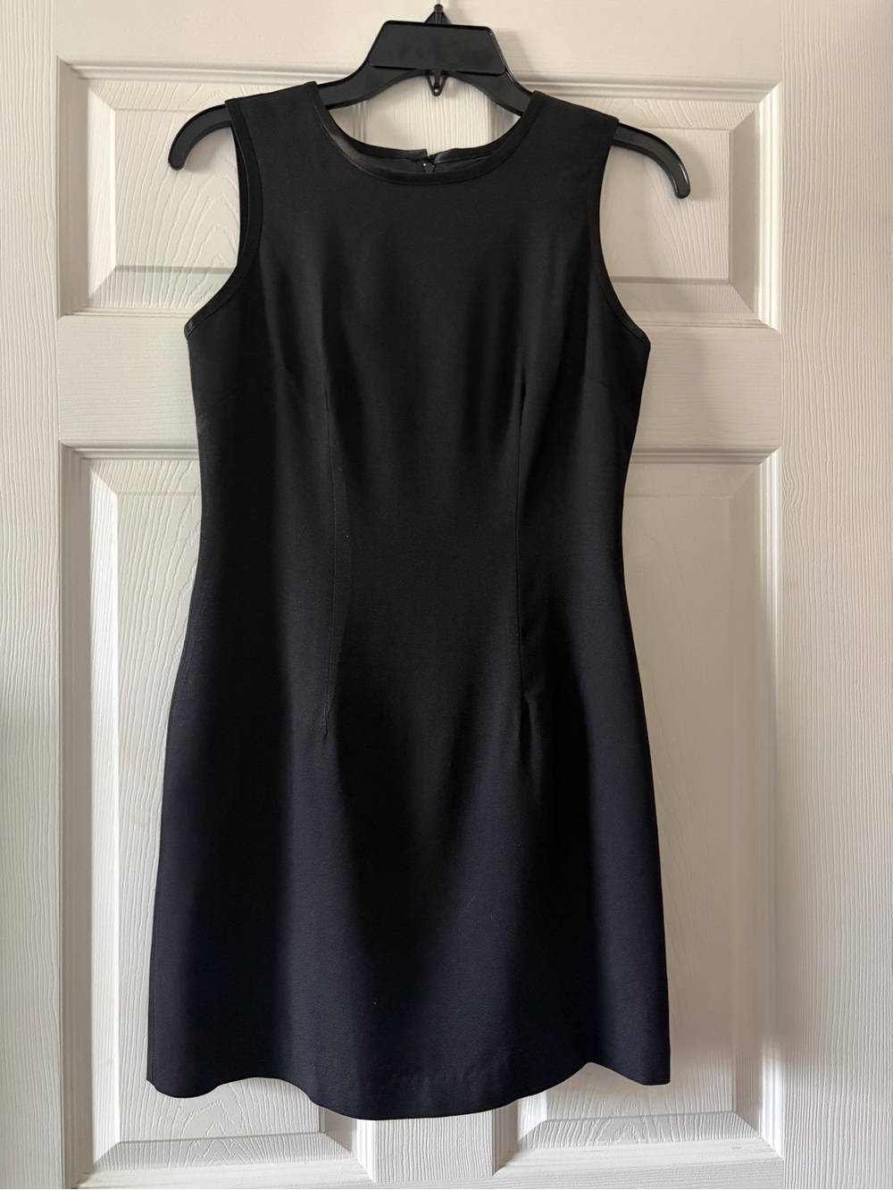 Classic Black Sleeveless Mini Dress